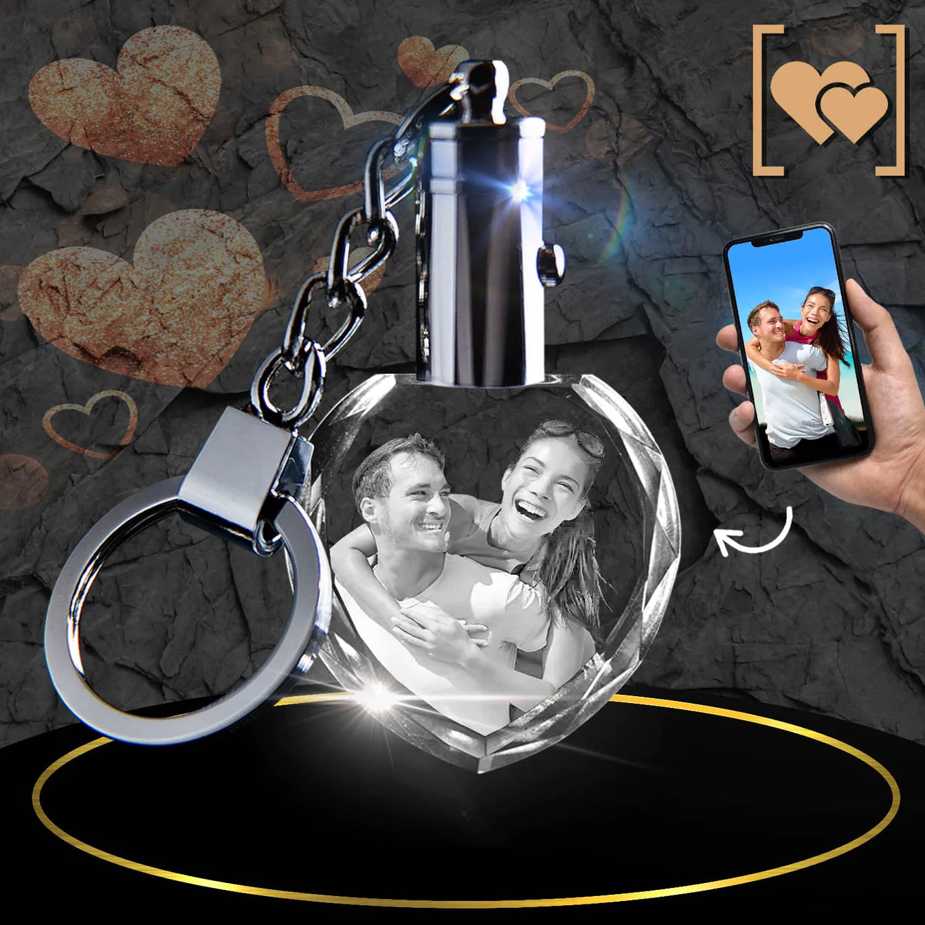 Heart Keychain